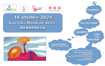 [Opportunità] Giornata mondiale della Menopausa | Consulenze dell’Ospedale Sant’Anna